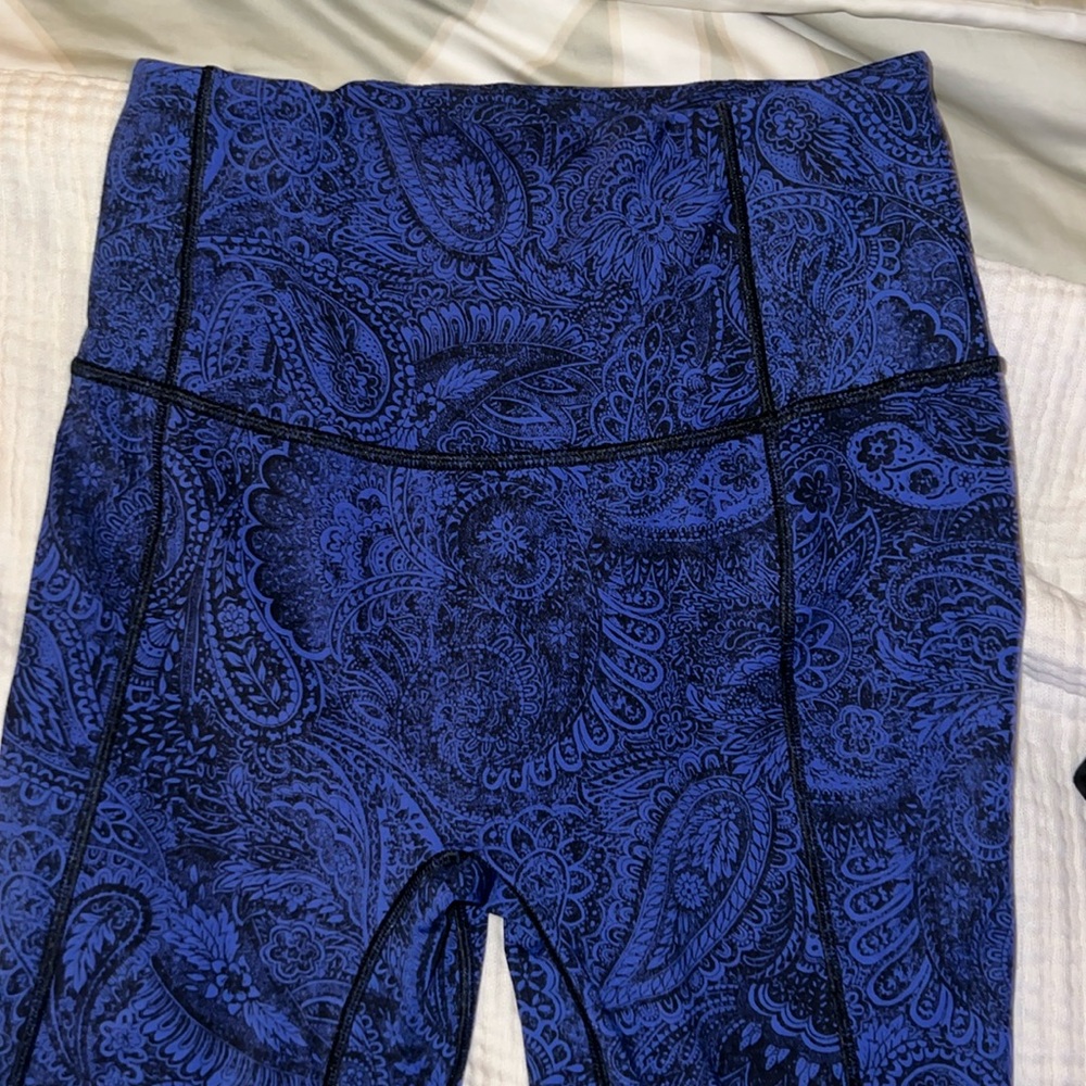 Lululemon Paisley Wunder Under Leggings